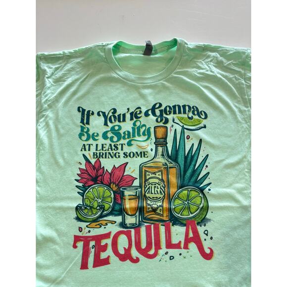 Funny Tequila Relatable T-Shirt - Picture 1 of 4